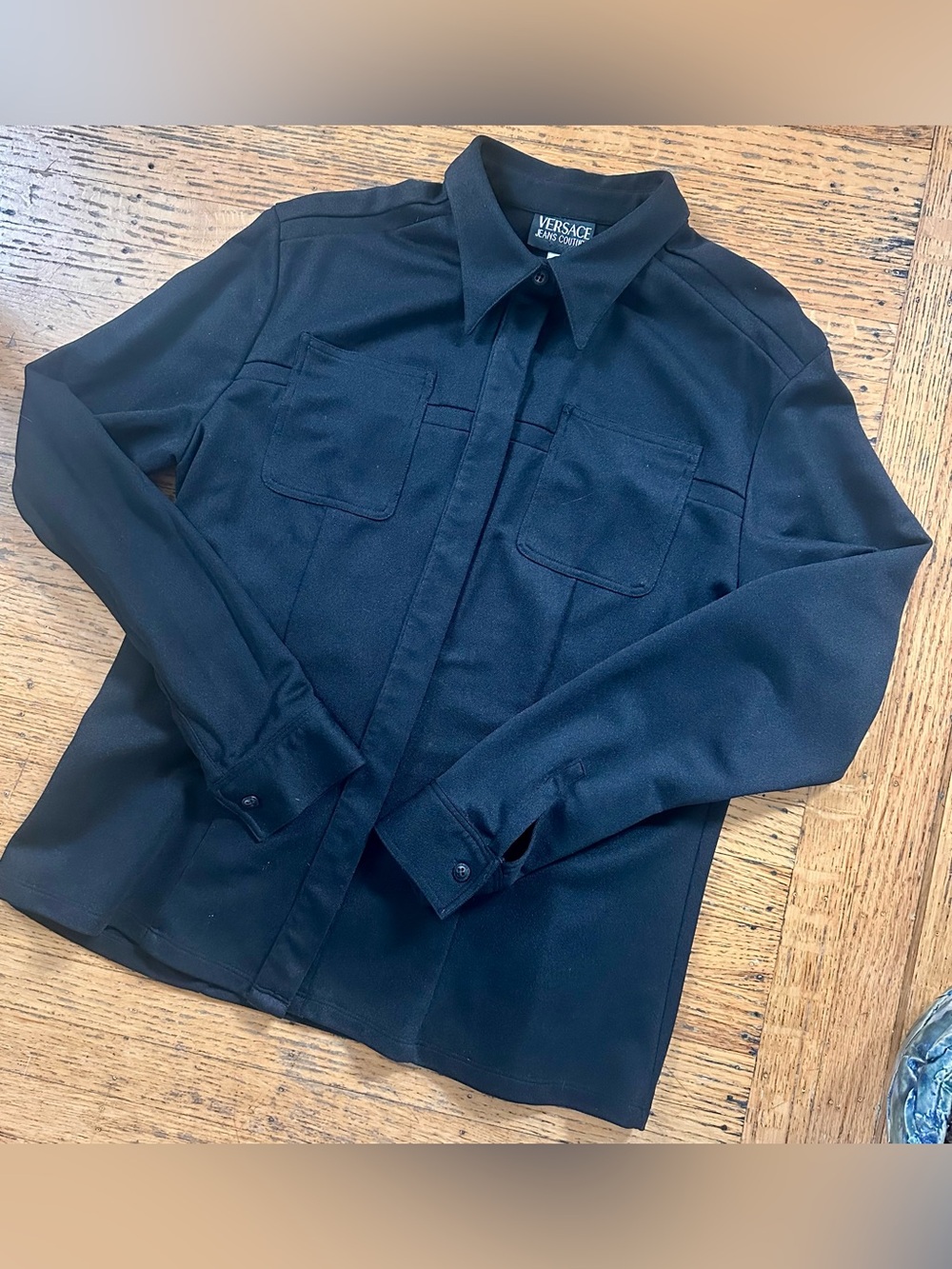 VINTAGE VERSACE JEANS COUTURE BUTTON UP SHIRT